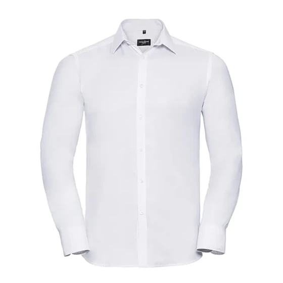 LS Herringbone Shirt Heren